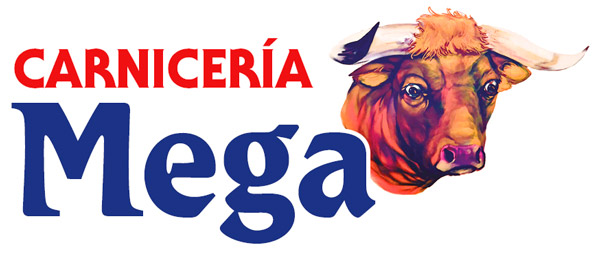 logotipo carniceria mega