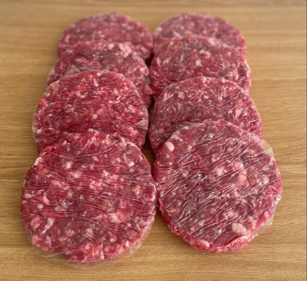 Hamburguesas de rulo de cabra carnicería mega